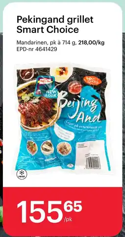 Storcash Pekingand grillet Smart Choice tilbud