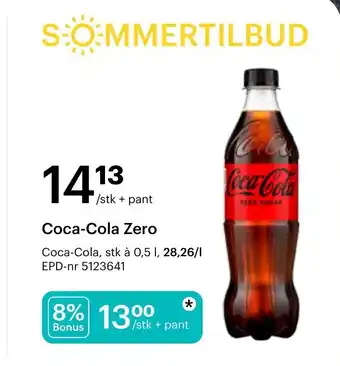 Storcash Coca-Cola Zero tilbud