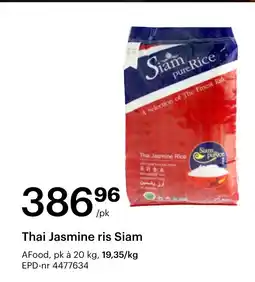 Storcash Thai Jasmine ris Siam tilbud