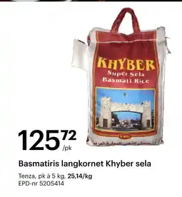 Storcash Basmatiris langkornet Khyber sela tilbud