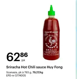 Storcash Sriracha Hot Chili sauce Huy Fong tilbud