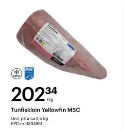 Storcash Tunfiskloin Yellowfin MSC tilbud
