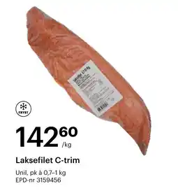 Storcash Laksefilet C-trim tilbud
