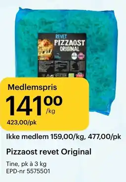 Storcash Tine Pizzaost revet Original tilbud