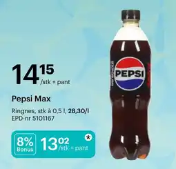 Storcash Pepsi Max tilbud