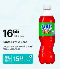 Storcash Fanta Exotic Zero tilbud