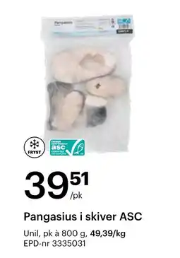Storcash Pangasius i skiver ASC tilbud