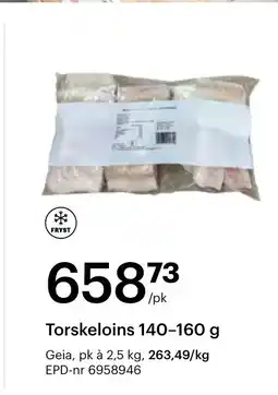 Storcash Torskeloins tilbud