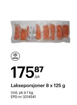 Storcash Lakseporsjoner tilbud
