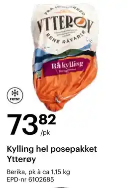 Storcash Kylling hel posepakket Ytterøy tilbud
