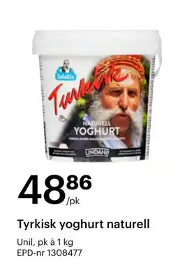 Storcash Tyrkisk yoghurt naturell tilbud