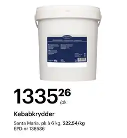 Storcash Santa Maria Kebabkrydder tilbud