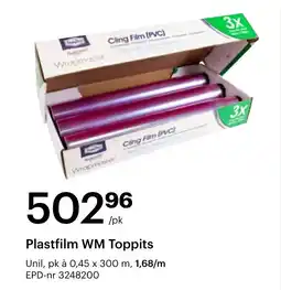 Storcash Plastfilm WM Toppits tilbud