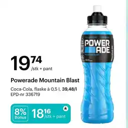 Storcash Powerade Mountain Blast tilbud