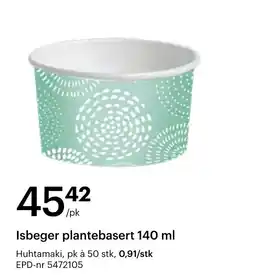 Storcash Isbeger plantebasert tilbud
