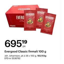 Storcash Evergood Classic finmalt tilbud