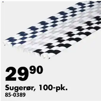 Biltema Sugerør, 100-pk. tilbud