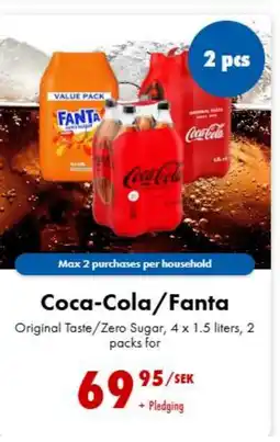 Nordby Supermarket Coca-Cola/Fanta tilbud