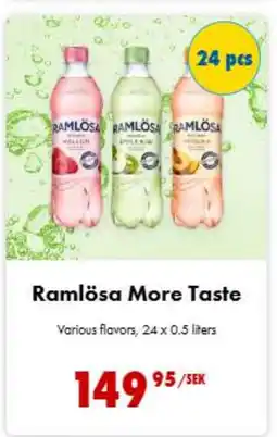 Nordby Supermarket Ramlösa More Taste tilbud