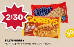 Coop Marked Billys/ Gorby tilbud