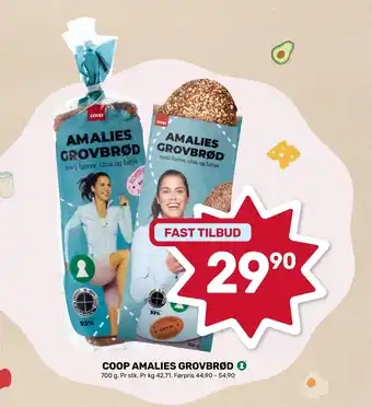 Coop Marked Coop Amalies grovbrød tilbud