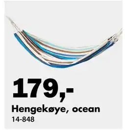 Biltema Hengekøye, ocean tilbud