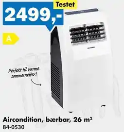 Biltema Aircondition, bærbar, 26 m² tilbud