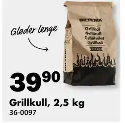 Biltema Grillkull, 2,5 kg tilbud