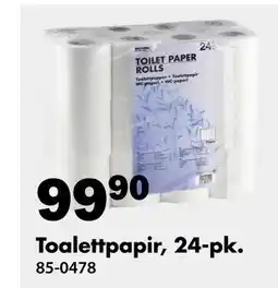 Biltema Toalettpapir, 24-pk tilbud
