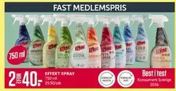 Europris EFFEKT SPRAY, Medlemspris tilbud