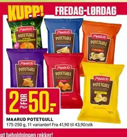 Europris MAARUD POTETGULL tilbud