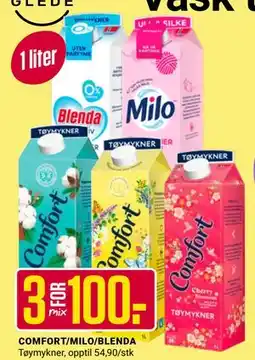 Europris COMFORT/MILO/BLENDA tilbud