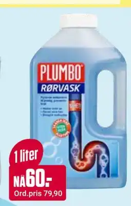 Europris PLUMBO RØRVASK tilbud