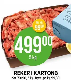 REKER I KARTONG