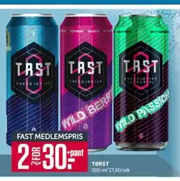 Europris TØRST, Medlemspris tilbud