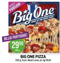 Kiwi BIG ONE PIZZA tilbud