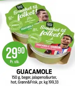 Kiwi GUACAMOLE tilbud