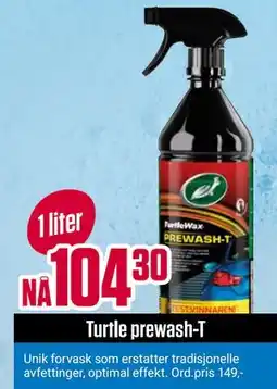 Europris Turtle prewash-T tilbud