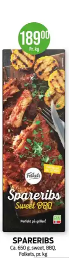 Kiwi SPARERIBS tilbud