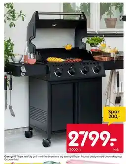 Rusta Gassgrill Titan tilbud