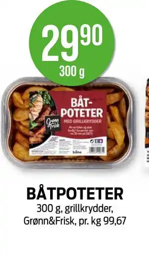 Kiwi BÅTPOTETER tilbud