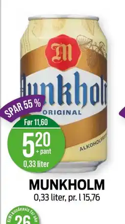 Kiwi MUNKHOLM tilbud