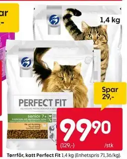 Rusta Tørrfôr, katt Perfect Fit tilbud