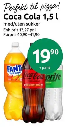 Joker Coca Cola 1,5 l tilbud