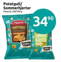 Joker Potetgull/ Sommerhjerter tilbud
