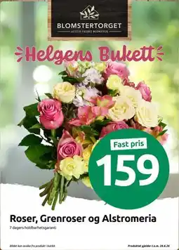 Joker Roser, Grenroser og Alstromeria tilbud