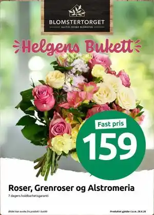 Joker Roser, Grenroser og Alstromeria tilbud