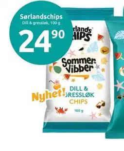 Joker Sørlandschips tilbud