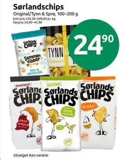 Joker Sørlandschips tilbud