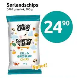 Joker Sørlandschips tilbud